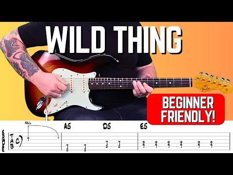 Wild Thing – Gitarrenlektion | Einfache Version + vollständige Barré-Akkord-Erklärung für Erwachs...