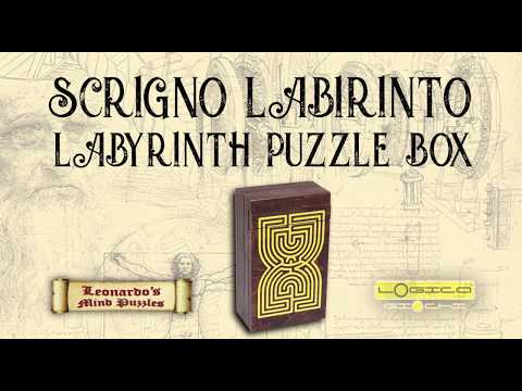 Rompicapo Scrigno Segreto - Scrigno Labirinto - Labyrinth Puzzle Box - Presentazione e Soluzione