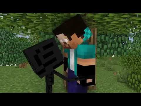 Monster school:HEROBRINE Life part 1