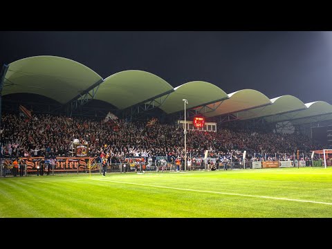 KSZO - Sandecja l Zajawka z całego meczu & Przemarszu