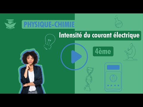 4eme - Physique-Chimie - l'intensité du courant