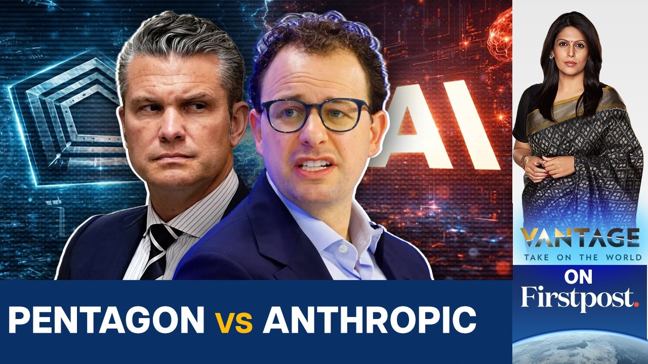 Pentagon’s Anthropic Showdown: Who Controls America’s War AI? | Vantage with Palki Sharma | N18G