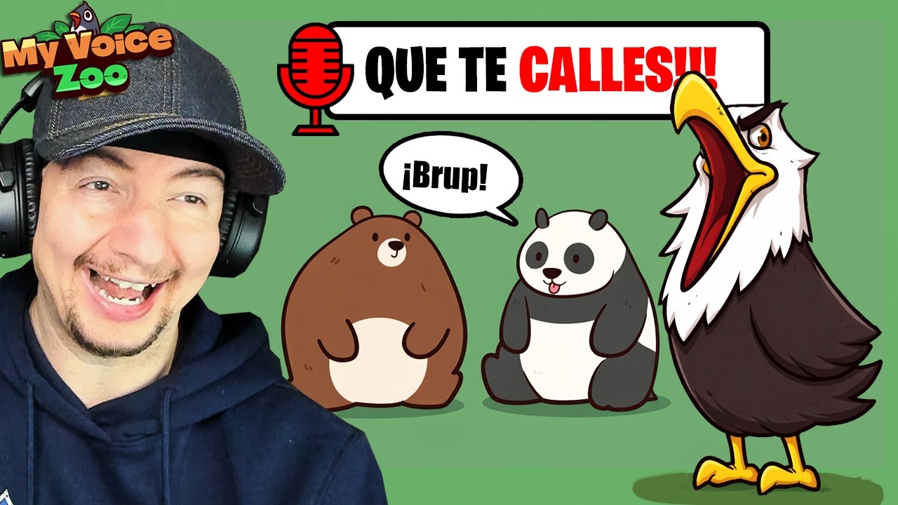 NO LO OIGAS!🐻📢Los ANIMALES TIENEN mi VOZ | MyVoiceZoo
