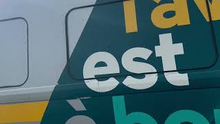 Via rail and the engineer for this train gave me chocolate