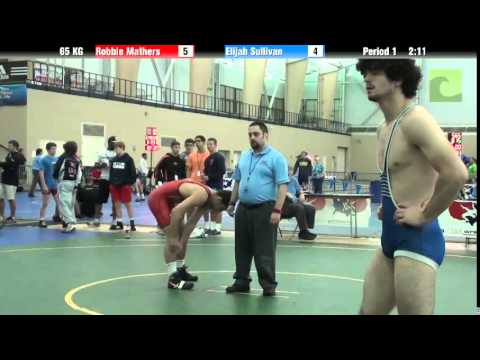 65 KG Robbie Mathers vs Elijah Sullivan