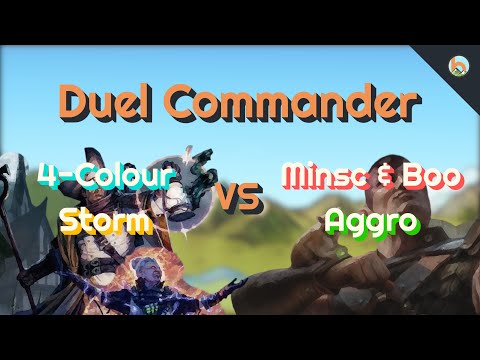 4-Colour Storm vs. Minsc & Boo Aggro [Duel Commander-EDH] - Magic: The Gathering