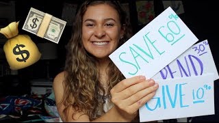 How a Young Person can Organize their MONEY Wisely! (Save, Give, & Spend)