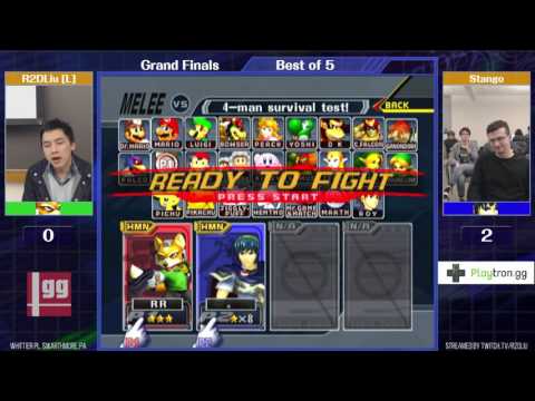 Event Match 11: R2DLiu (Fox) vs Stango (Marth) - Grand Finals