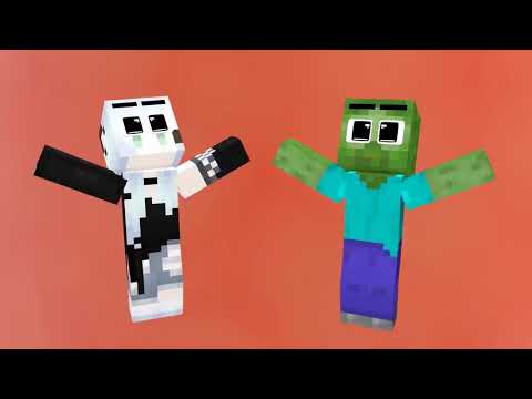 Monster School   Mother Baby Zombie and Mother Baby Wolf Girl   Sad Story   Minecraft Animation