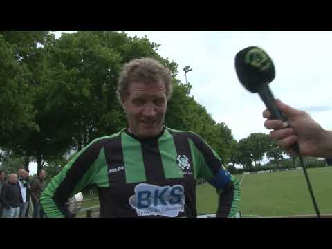 Henk van Driel viert 1000ste wedstrijd bij Hapse Boys