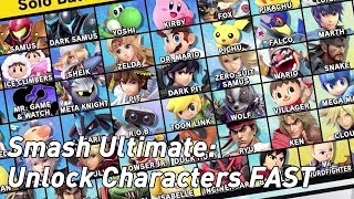 How to cheat character unlocks in Smash Bros Ultimate