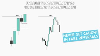 Failure to Manipulate vs Succeeding to Manipulate | How to Avoid Fake Reversals
