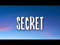 Joshua Bassett - Secret (Lyrics)