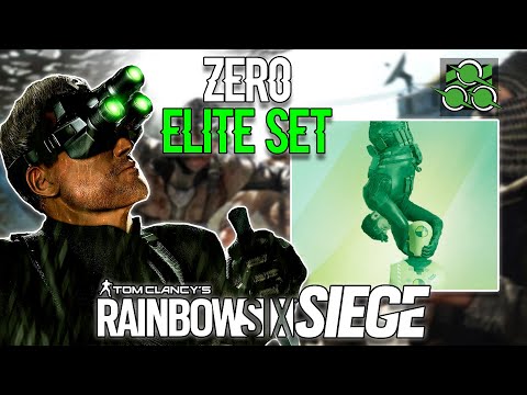 ZERO "Splinter Cell" Elite Set MVP ANIMATION - Rainbow Six Siege Operation Solar Raid