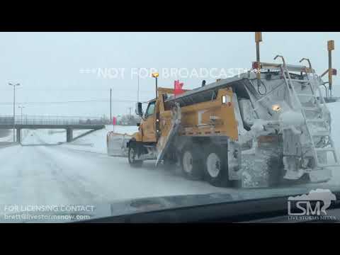 02-19-2018 Rapid City, SD - Heavy Snow, Bad Roads, Snow Removal