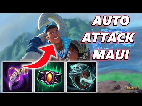 AUTO ATTACK MAUI MADE ME SPEACHLESS, I LOVE IT! - Season 9 PTS - SMITE