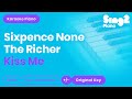 Sixpence None The Richer - Kiss Me (Karaoke Piano)