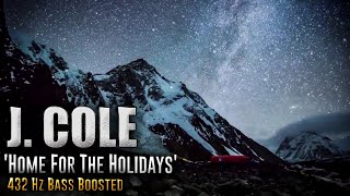 J. Cole- Home for the Holidays | Friday Night Lights (Lyric Video)(432Hz)[8D Audio]