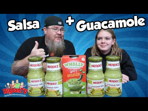 Herdez Guacamole Salsa & Wholly Guacamole || Taste...