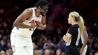 シクサーズ、ドタバタ退場劇でファンも混乱…エンビードは前半で退場もチームは勝利..