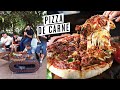 ASMR FIZ A PIZZA DE MILHÕES NA FLORESTA