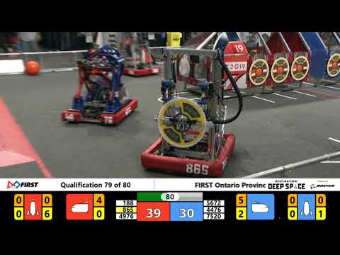 Qual 79 - 2019 FIRST Ontario Provincial Championship - Science Division