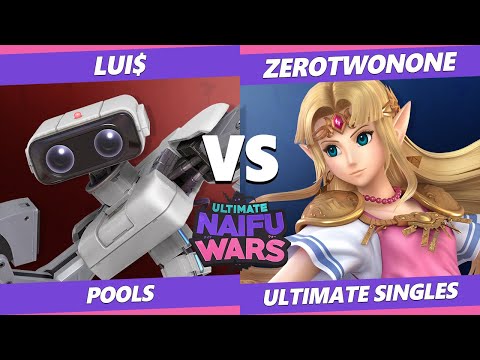 Naifu Wars 12 Pools - Lui$ (ROB, Dr. Mario) Vs. Tidal | ZeroTwoNone (Zelda) SSBU Singles