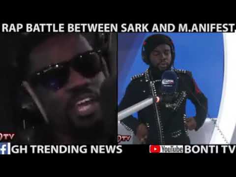 Rap battle between sarkodie and M.anifest