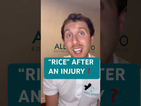“RICE” After An Injury? 🧐 #shorts