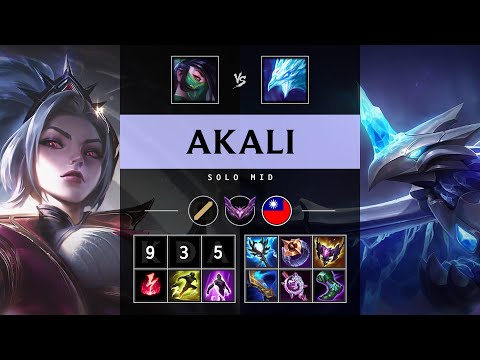 Akali Mid vs Anivia - TW Master Patch 25.16