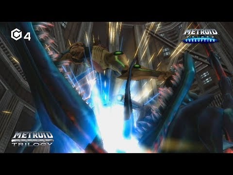 Metroid Prime Trilogy: Metroid Prime 3: Corruption (HD) (Part 4) - Meta Ridley