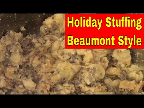 Christmas turkey stuffing recipe. Or Anytime of year.