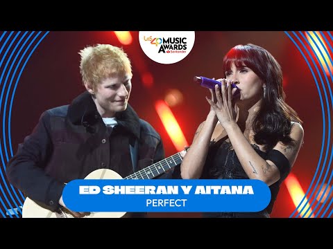 ED SHEERAN ft. AITANA – ‘Perfect’ | En directo en LOS40 Music Awards Santander 2025