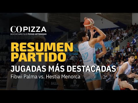 ⏯ RESUMEN COpizza del partido Fibwi Palma 66-74 Hestia Menorca