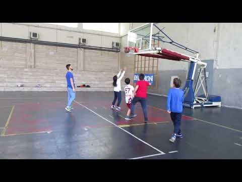 MiniBasket Hippo - Sintesi filmata di una lezione degli Aquilotti