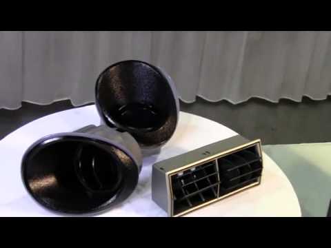 1969-70 Mustang Factory Air Reproduction Vents from Classic Auto Air ID11943