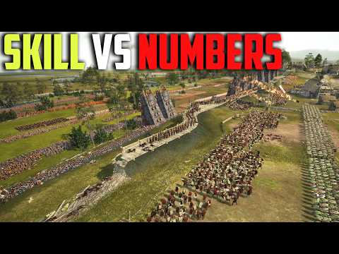 A Bold Move Against the Odds – 2 Pros vs 4 Noobs | Rome 2 Siege