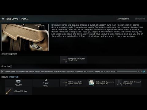 Tarkov Pve | Test Drive - Part 1 Tutorial (OUTDATED!)