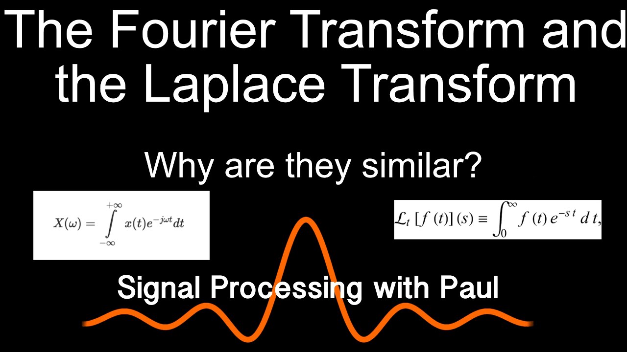 Why are the Fourier Transform and Laplace Transform Similar?