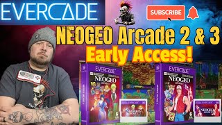 Evercade: NeoGeo Arcade 2 & 3 Pre Review #gaming #videogames #gameplay