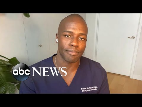 NYCの医師が米コロナウイルス震源地の最前線にいることを語る｜Nightline (NYC doctors describe being on the frontlines in US's coronavirus epicenter | Nightline)