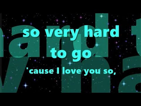 Tower Of Power So Very Hard To Go Lyrics