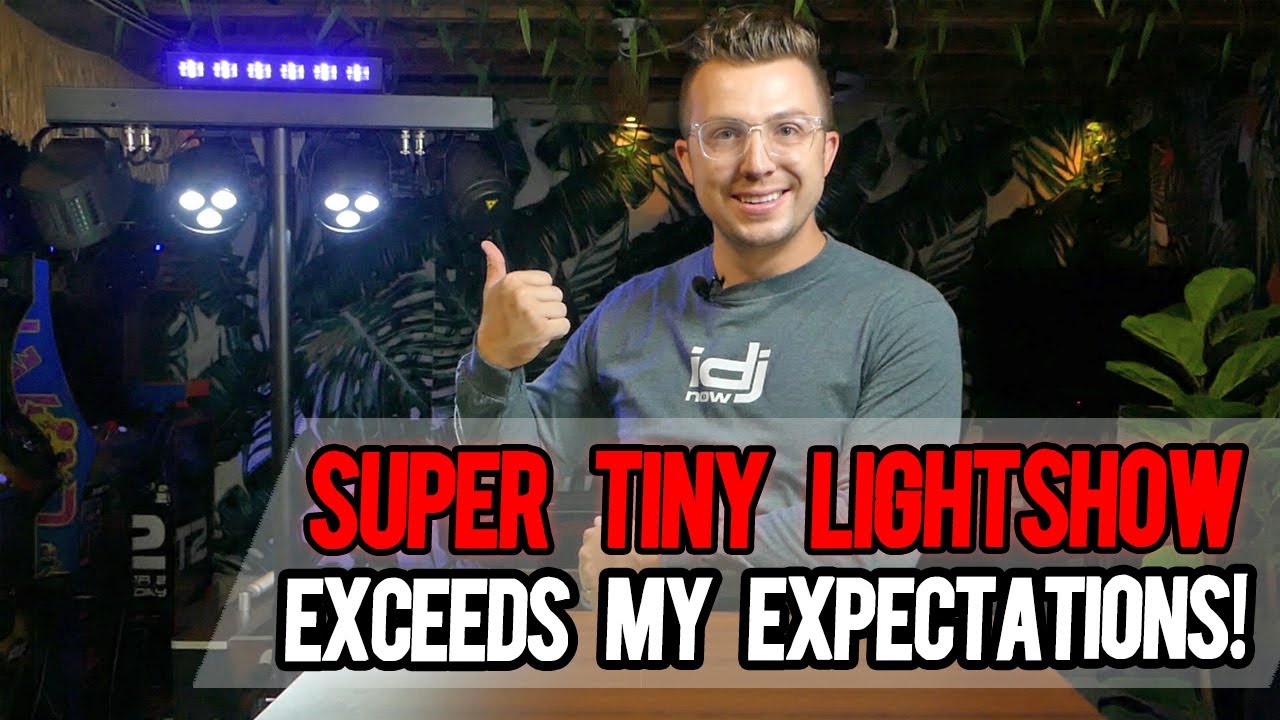 The Best Compact All-In-One DJ Light Show? | ColorKey Party Bar FX Review