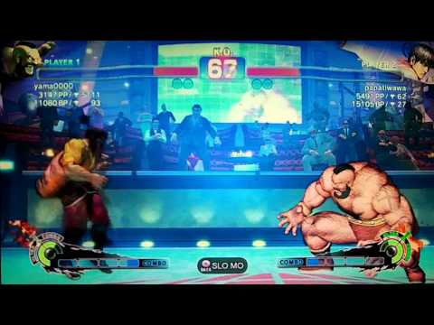 SSF4 AE:2012 yamo0000 (Zangief) vs papatiwawa (Guy)