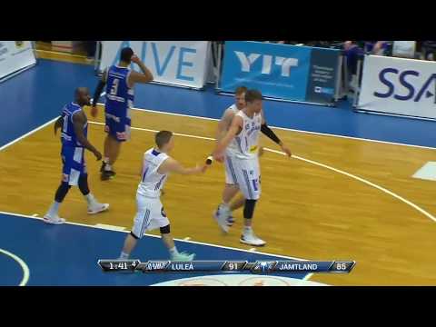 Highlights: BC Luleå vs. Jämtland Basket (kvartsfinal 1)