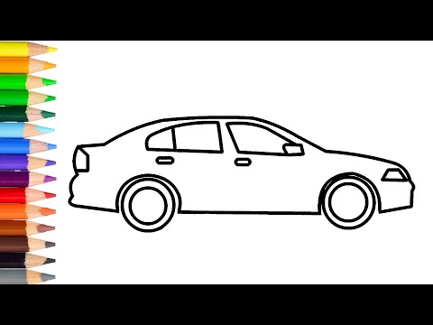 How To Draw Simple Car 06 2021