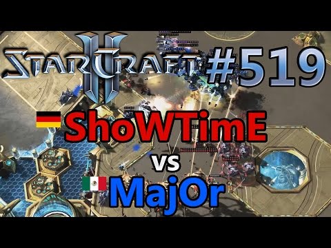 ShoWTimE (P) vs MajOr (T) | NationWars IV | Deutschland vs Mexiko | Starcraft 2: Replay-Cast #519