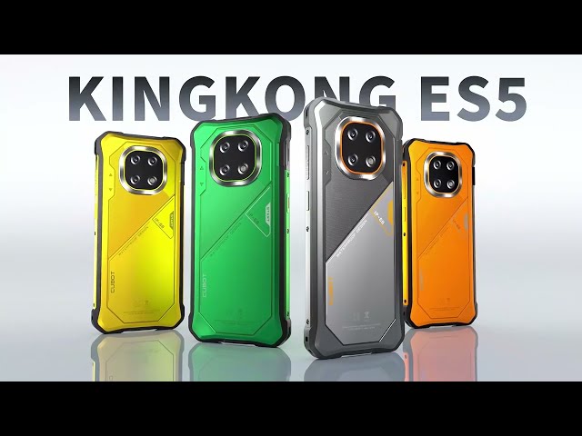 Cubot KingKong ES 5 4G 6GB 6.88" 128GB Cinzento Bateria 7000mAh video