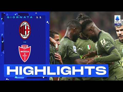 Milan-Monza 4-1 | I Rossoneri travolgono il Monza: Gol e Highlights | Serie A TIM 2022/23