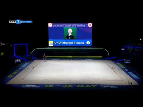 Victoria Onoprienko Ball AA European RG Championships Baku 2019